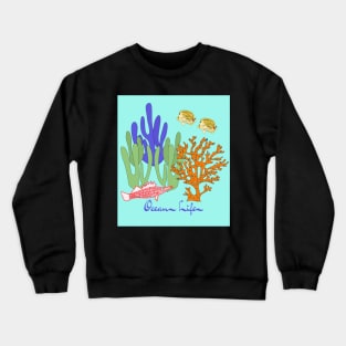 Ocean Life Crewneck Sweatshirt